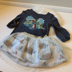 OshKosh B'gosh Matching Sets - Red Riding Hood shirt and skirt 4T OshKosh B'gosh Matching Sets - Red Riding Hood shirt and skirt 4T
